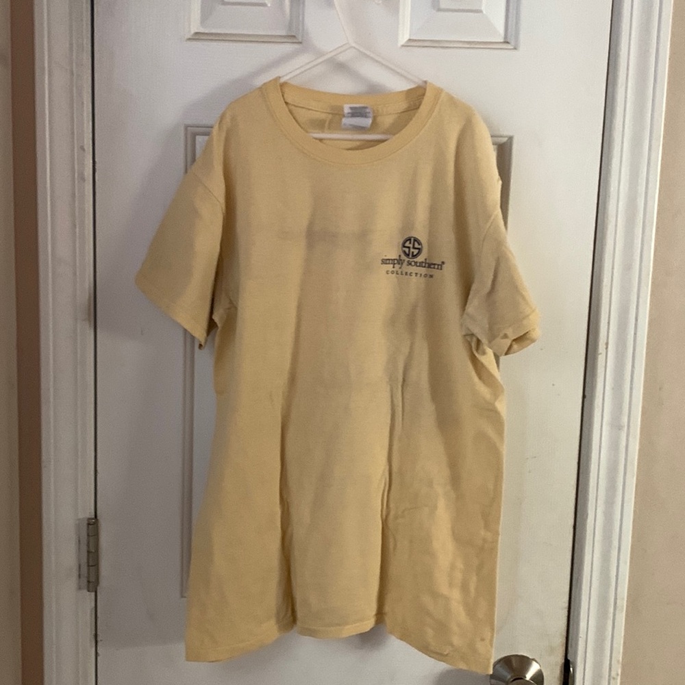 Three gently used Simply Southern tee shirts.  Selling all three for $15